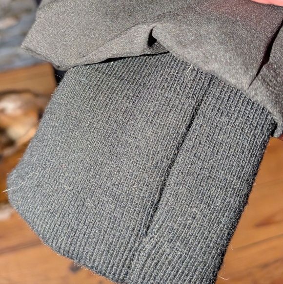 Cole Haan NWT Long Black Puffer Jacket With Hood, Zip Front, Size M - Picture 4 of 11